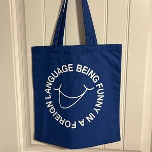The 1975 Being Funny In A Foreign Language Tote